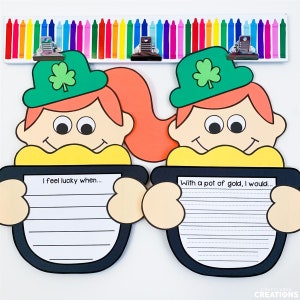 Leprechaun Craft Pattern | Leprechaun Template | St Patrick&#39;s Day Activity | How to Catch a Leprechaun Writing | St. Patrick&#39;s Day Craft
