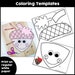 Fall Acorn Craft | Fall Coloring | Fall Activities | Acorn Bulletin ...