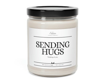 Sending Hugs | Sympathy | Scented Soy Candle, 9oz