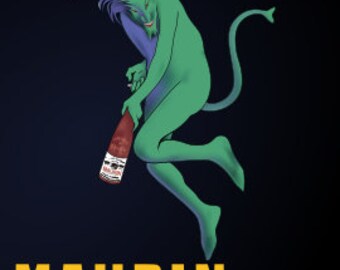 Animato Tadanori Poster Isamu Kurita - Publicité Vintage