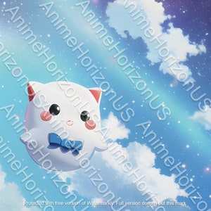 Heavenly Feline - Digital Art Print, Wall Art, AI Art, Digital Download, Home Decor, Printable
