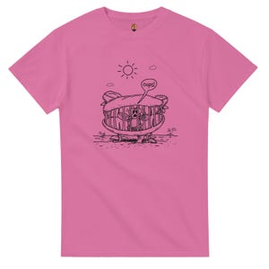 Venus Flytrap Graphic T-Shirt/ ‘Oops’/ dark humor botanical illustration