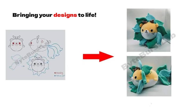 custom pet plush