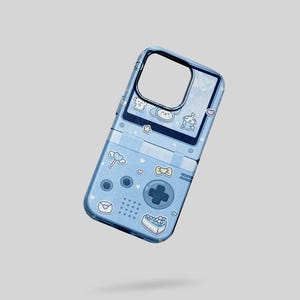 Funda de teléfono personalizada Kawaii Retro Gamer - Funda estética / Funda de anime / Diseño lindo