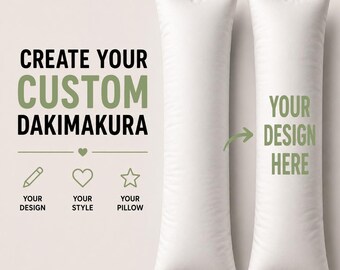 Custom Dakimakura Body Pillow Cover, Personalized Anime Body Pillow Commission for Comfort Character or OC