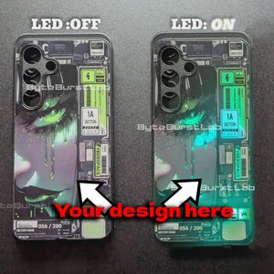 ¡Personaliza tu funda de anime! Diseña tu propia funda con la imagen que elijas. Opciones LED disponibles.