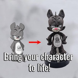 Custom Plushie: Design Your Own Plush - Anime, Dragon, OC