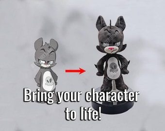 Custom Plushie: Design Your Own Plush - Anime, Dragon, OC