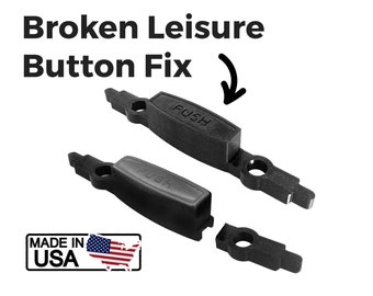 Replacement for Leisure Luggage Button Handle - Fast Shipping!