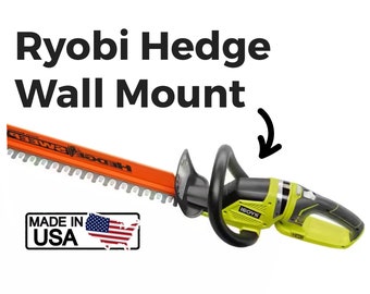 Wall Mount for Ryobi 18v Hedge Trimmer ONE+ P2660