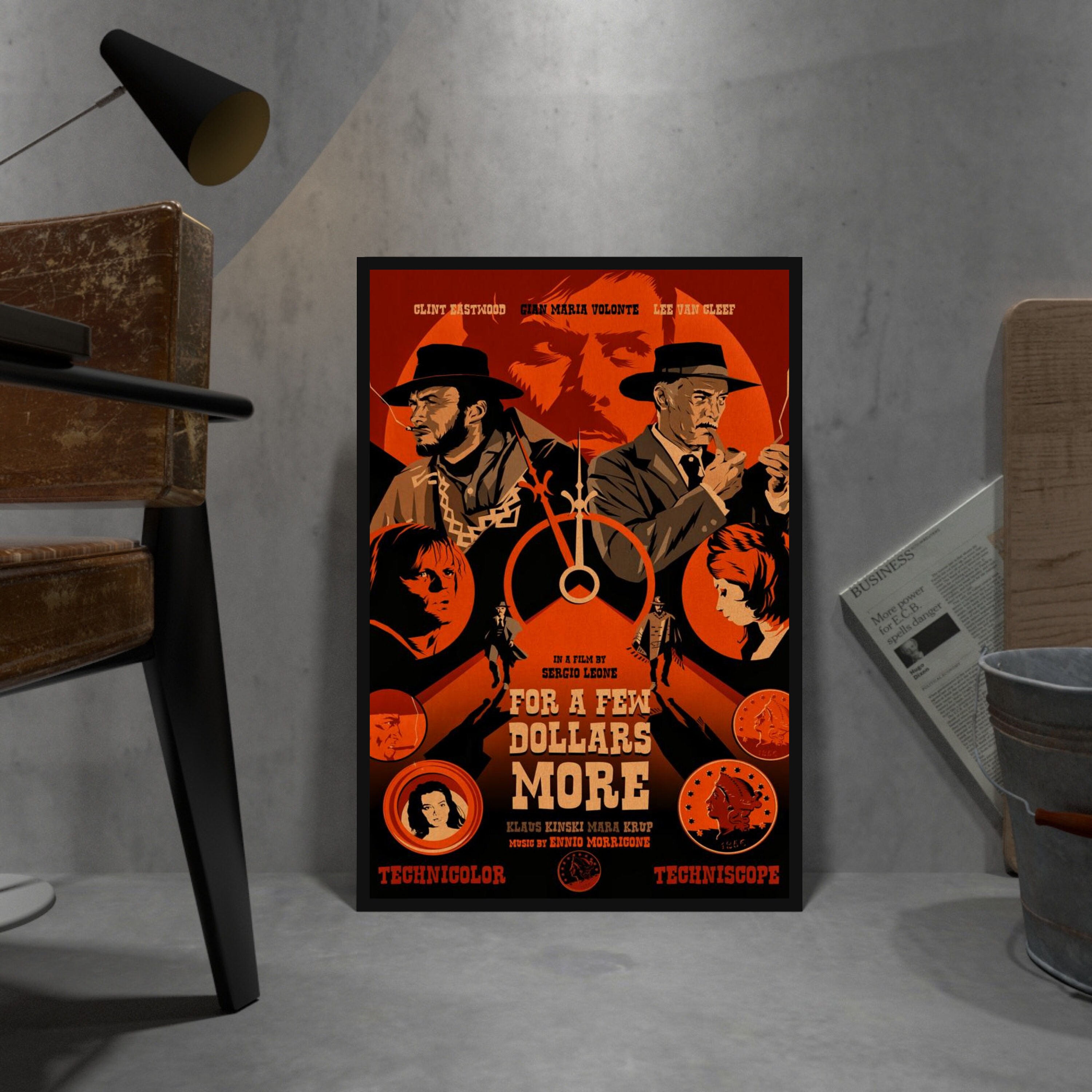 Good Bad Ugly Poster Kraft Paper Print Movie Wall Art Gift - Etsy