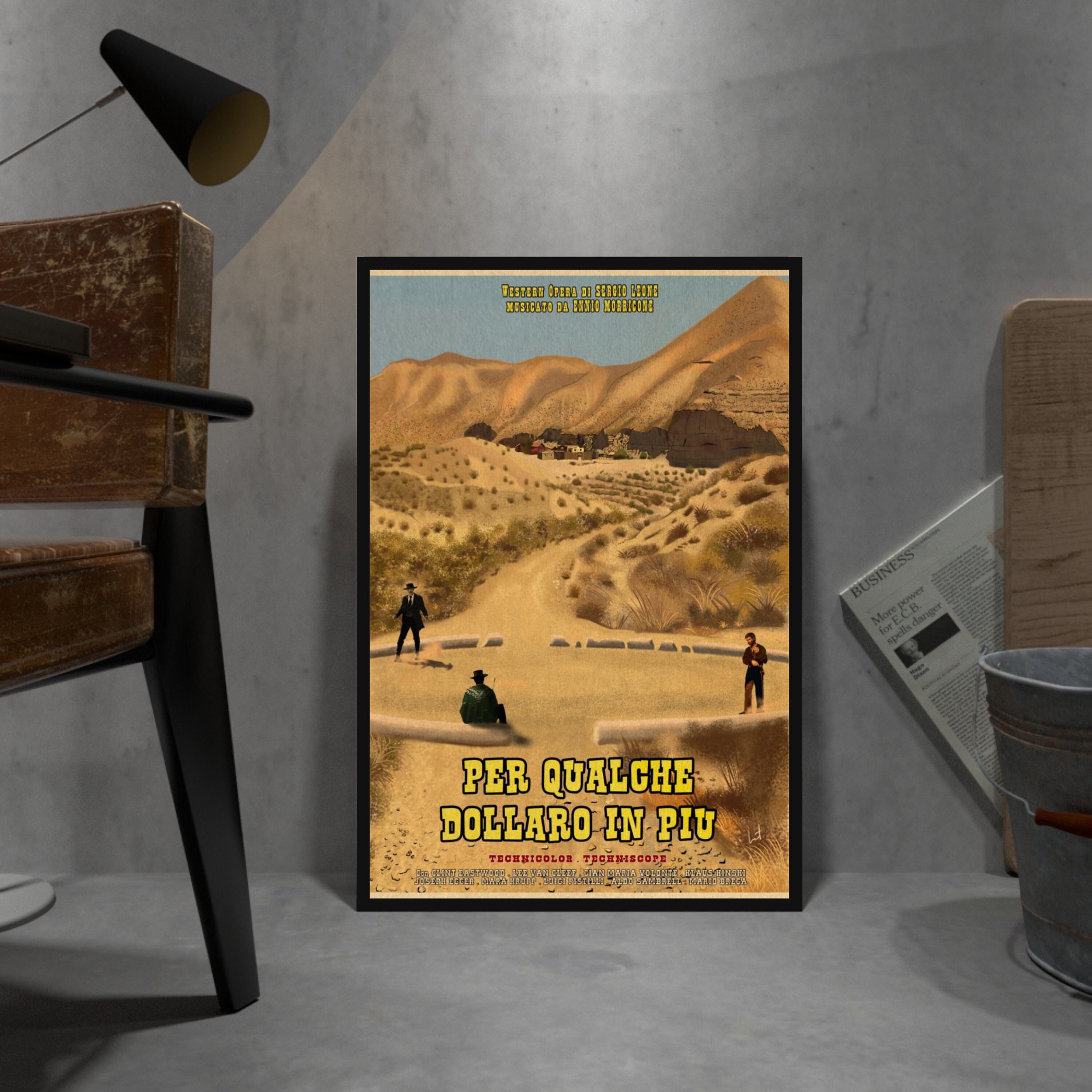 Good Bad Ugly Poster Kraft Paper Print Movie Wall Art Gift - Etsy