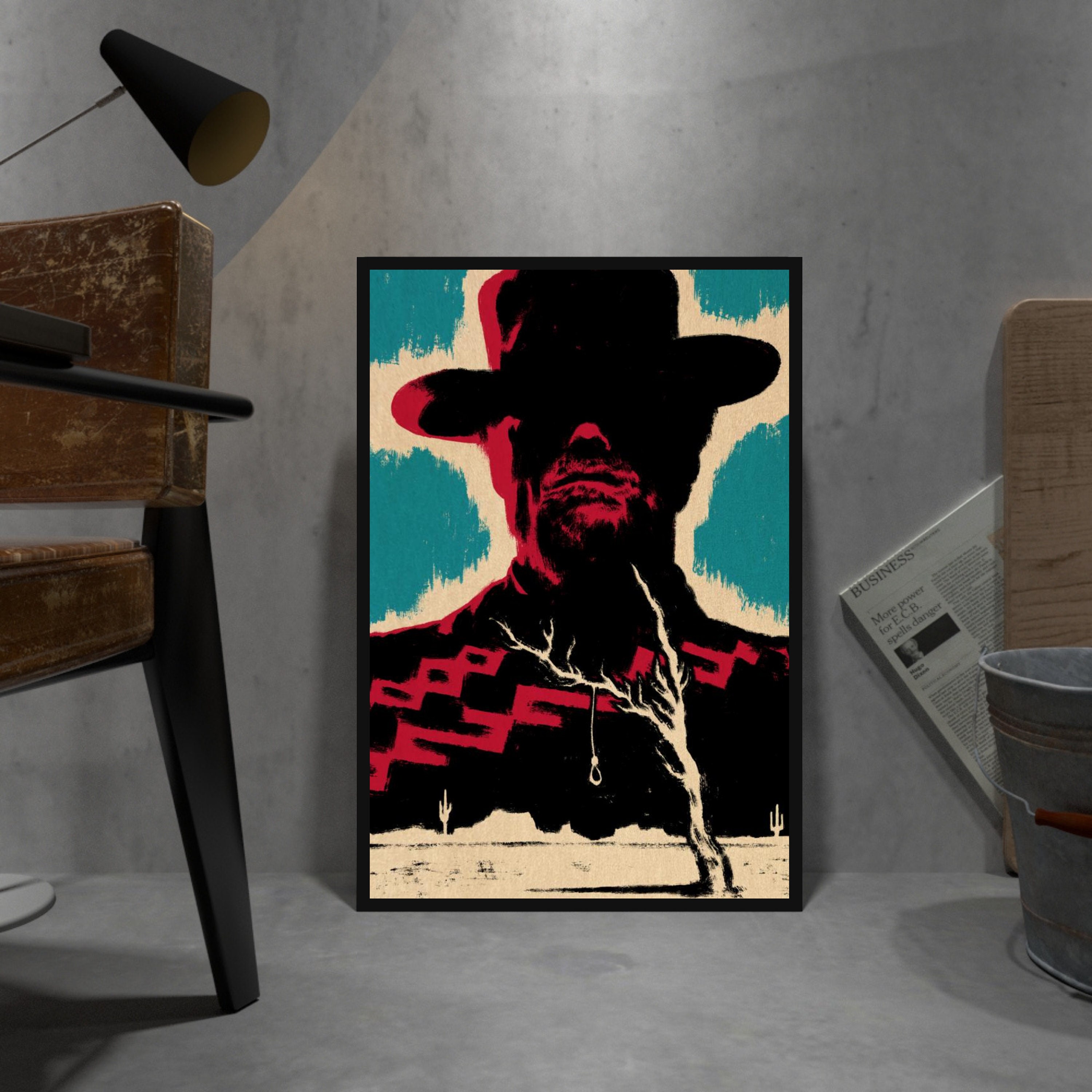 Good Bad Ugly Poster, Kraft Paper Print, Movie Wall Art Gift, Anime ...