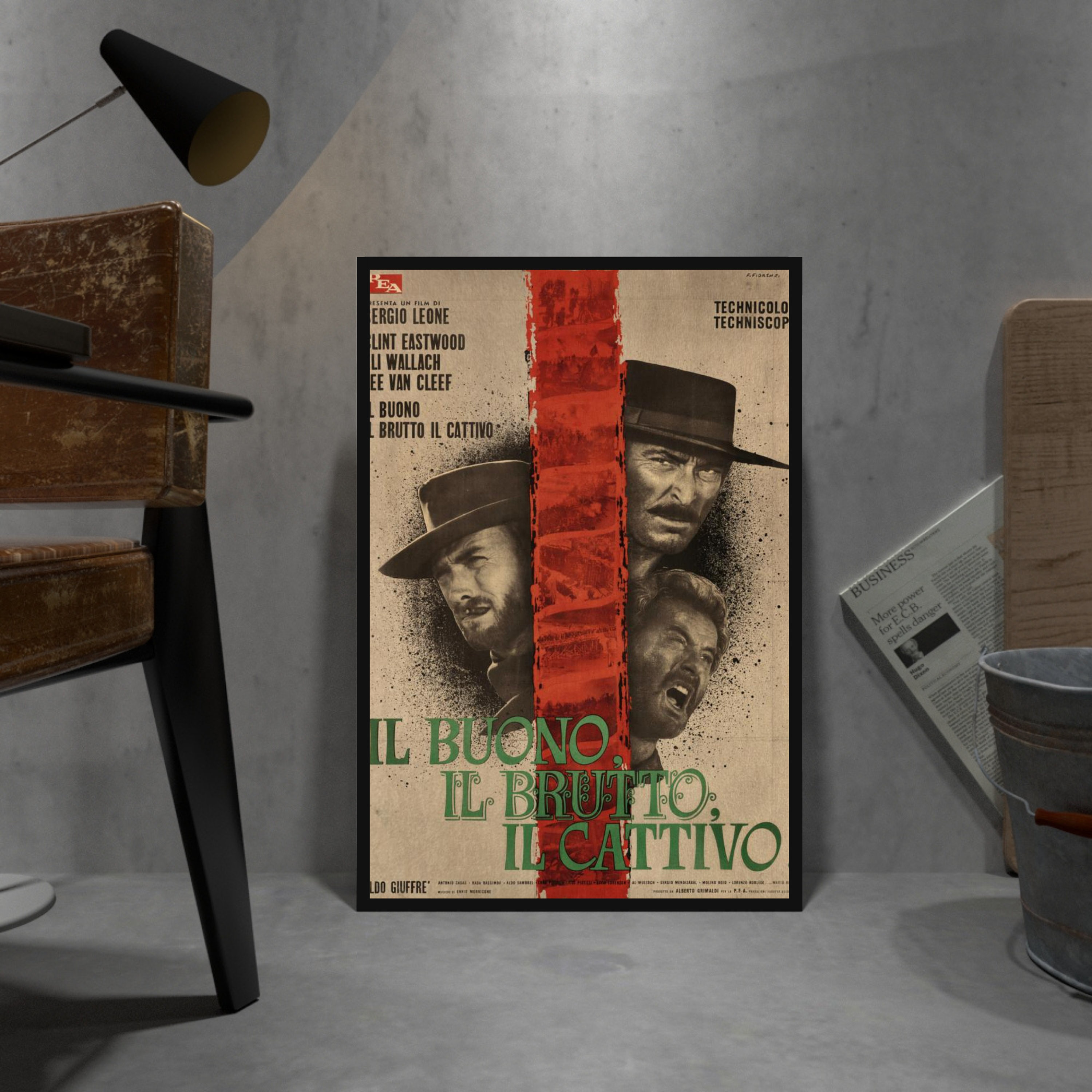 Good Bad Ugly Poster Kraft Paper Print Movie Wall Art Gift - Etsy