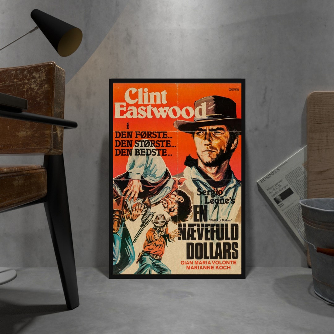 Good Bad Ugly Poster, Kraft Paper Print, Movie Wall Art Gift, Anime ...