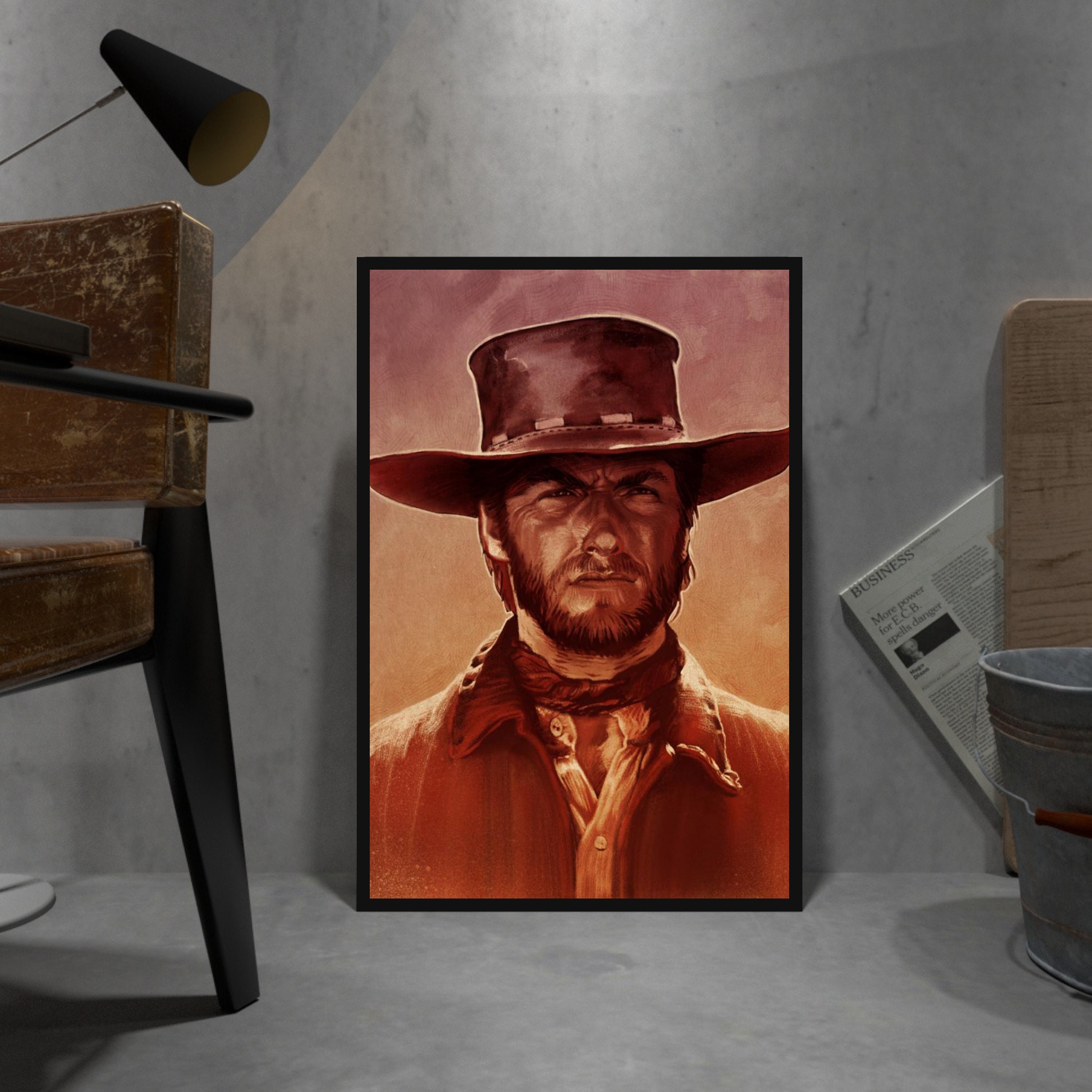 Good Bad Ugly Poster, Kraft Paper Print, Movie Wall Art Gift, Anime ...