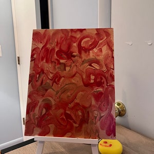 Abstract Red painting!