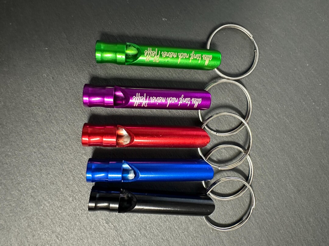 Practicle Keychains Practical Whistle Keychains for Sports and Events – Can Be Personalized ...