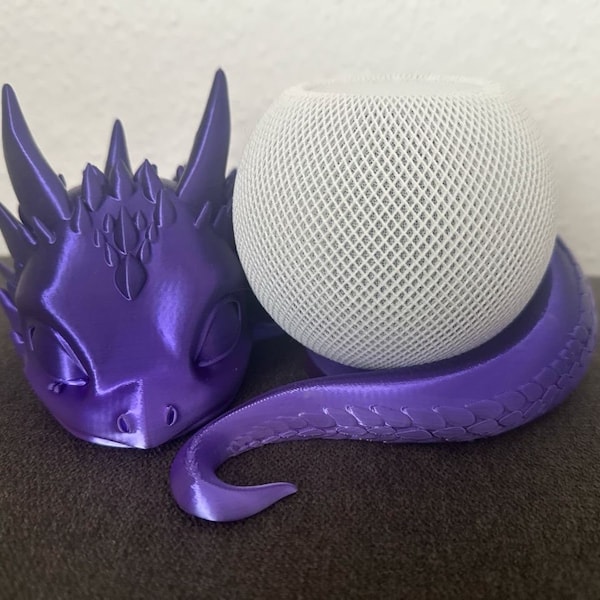 Baby Drachen Ständer für HomePod mini und Amazon  Alexa Echo Dot (Gen.5)