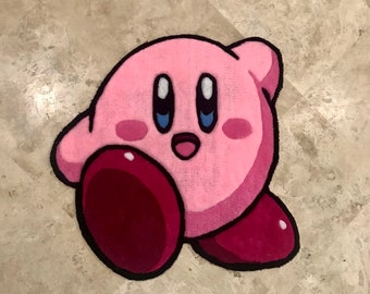 Handgemaakt getuft custom Kirby-tapijt