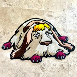 Handmade Tufted Heen from Howl’s Moving Castle Rug