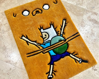 BMO - Adventure Time Hand Tufted Rug- Unique Gift - Etsy