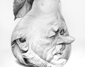 Caricature by Honoré Daumier