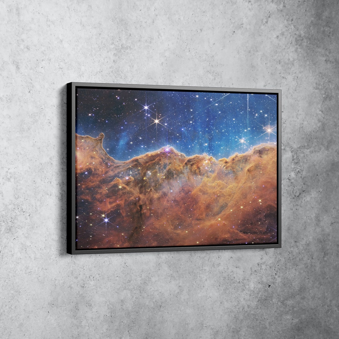 Carina Nebula NASA Deep Field Canvas/poster Art, James Webb Space ...