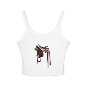 Cowboy Carter Damski Top Spaghetti Strap Tank Top, Swobodny Letni Ubiór, Klimat Festiwalu, Dzień Plaży, Prezent Dla Niej, Modny