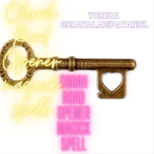 Obrah Road Opener Spell