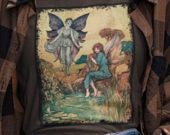 Fairy Garden Pond T-Shirt – Light & Dark Fairycore Grunge