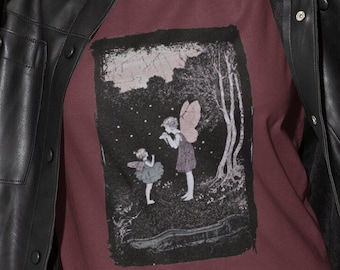 Faded Fairy Garden T-Shirt – Whimsigoth Cottagecore Clothing