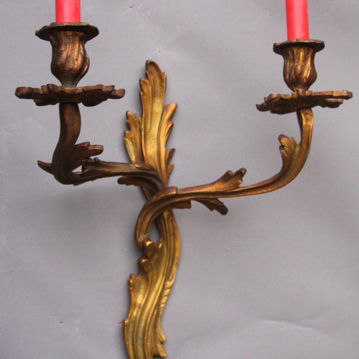 Antique French Wall Candle Holder French Louis XV Style Wall Etsy