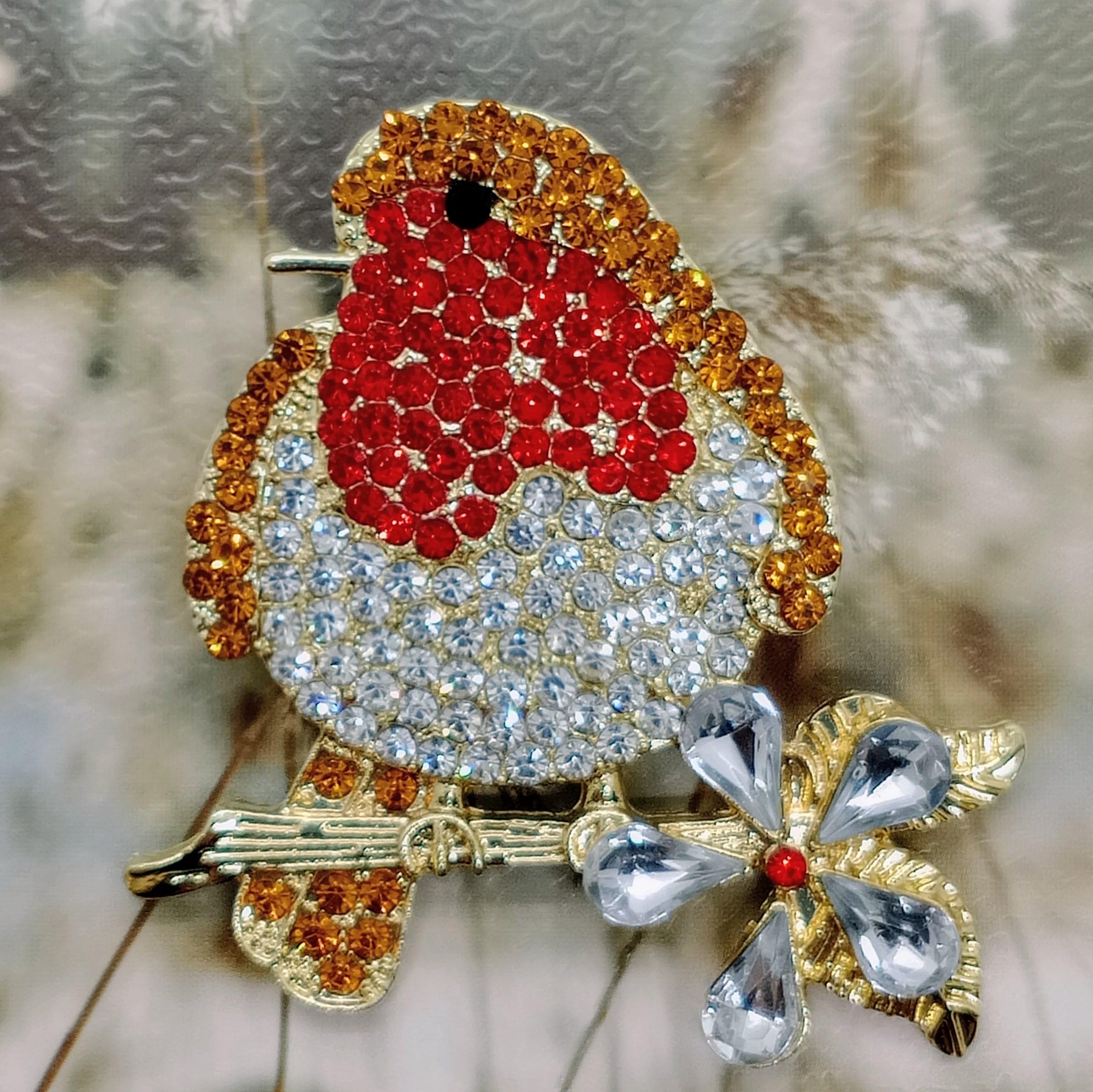 Broche rt Nouveu en or june 18 crts, rubis et perle nturelle En