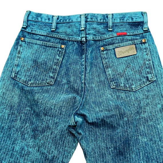 Vintage Wrangler Jeans Womens Juniors 15 Teal Gre… - image 2
