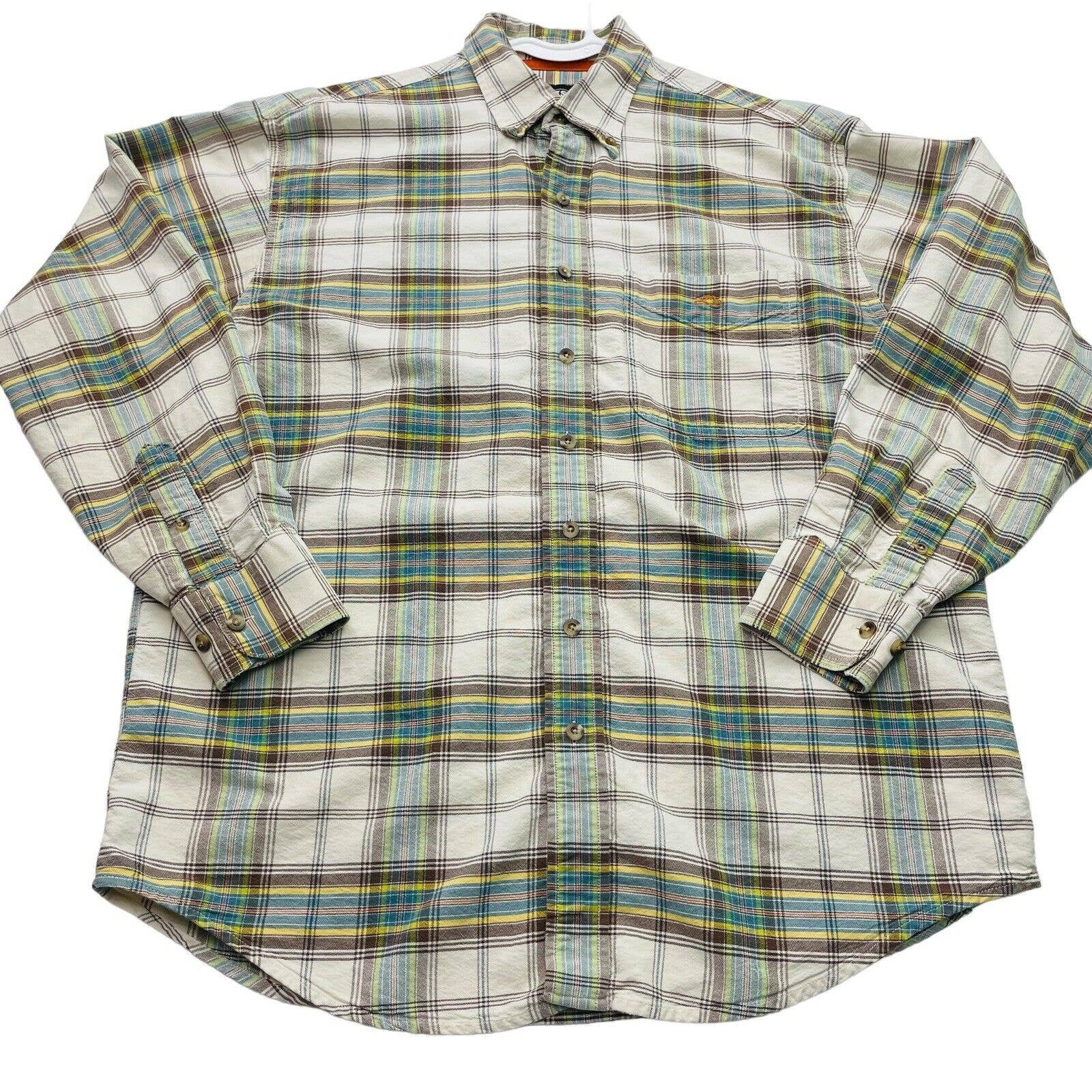 Vintage Resistol Mens M Rodeo Gear Western Plaid Long Sleeve
