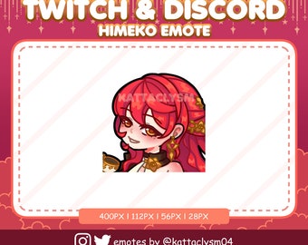 Honkai Star Rail Himeko Emote Twitch/Discord