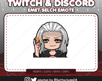 Emet-Selch Hades Snap Emote FFXIV Twitch/Discord