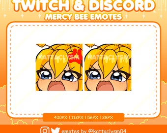 Overwatch Honey Bee Mercy Angry / Twitch / Discord
