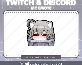 Honkai Star Rail MC Raccoon Emote Twitch/Discord