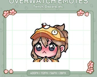 Overwatch Rainy Days Mercy Emote / Twitch / Discord