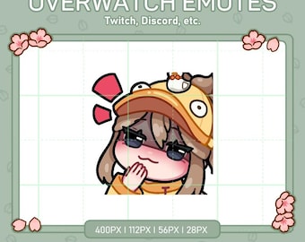 Overwatch Rainy Days Mercy Emote / Twitch / Discord