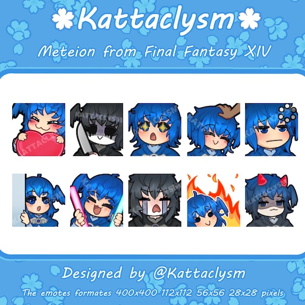 Ffxiv discord emotes etsy