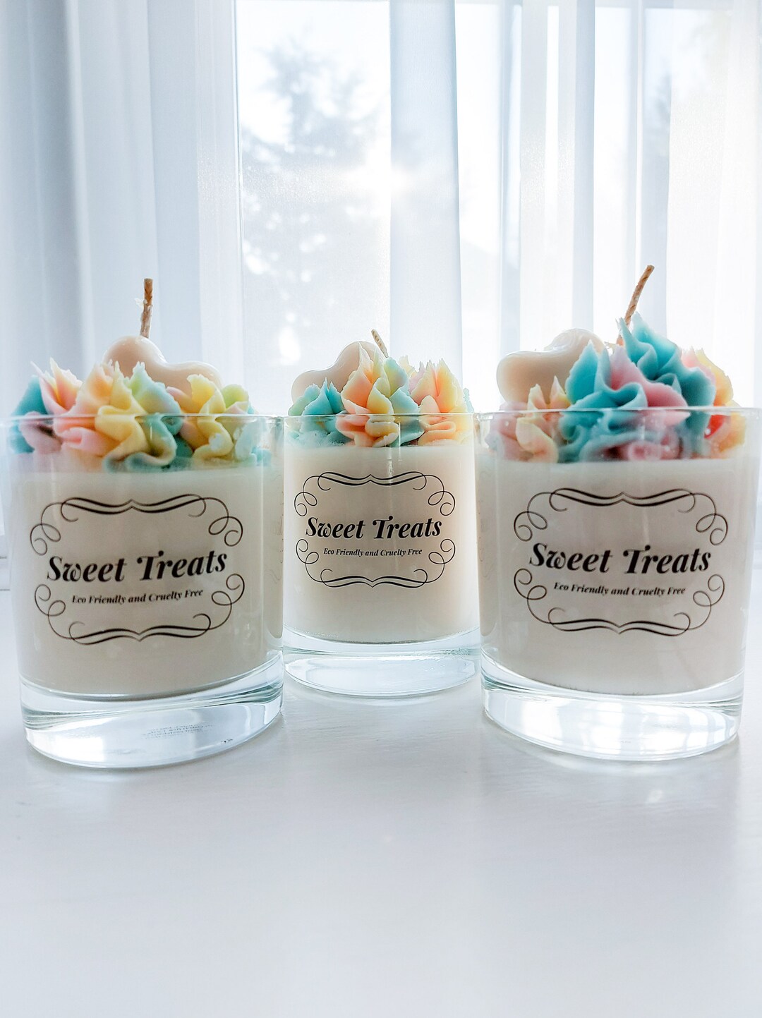 The Flump Marshmallow Scented Soy Wax Ecofriendly Dessert Etsy