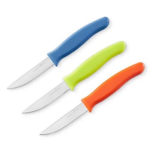 Quikut Vintage (3) Pampered Chef Paring Knives and 1 butter knife