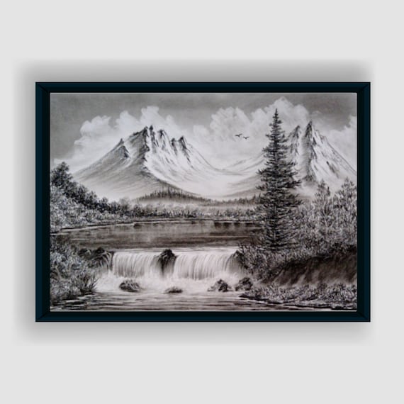 Rocky mountain scenery landscape with stones, rocks boulders and geology  elements, in engraving etching hand drawing sketch style, for landscape  texture design - Stock Image - Everypixel