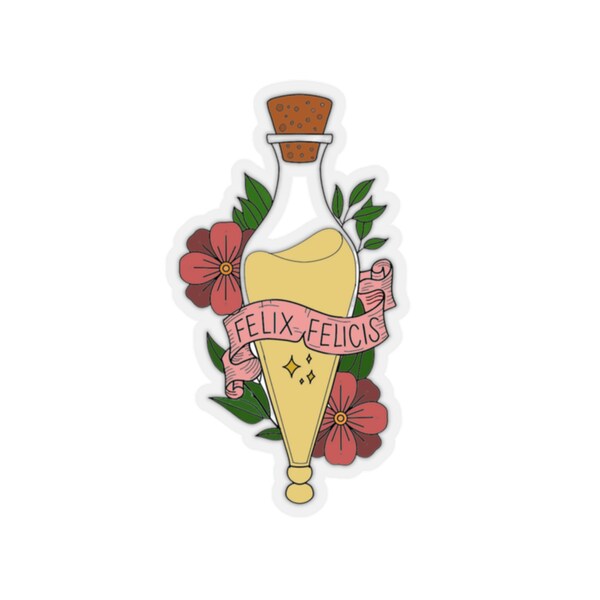 Felix Felicis Potion Label - Etsy
