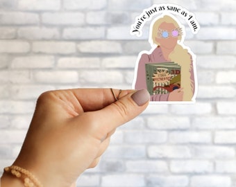 Naklejka Luna Lovegood „Jesteś tak samo zdrowa na umyśle jak ja”