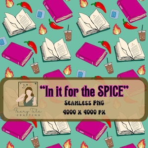 Seamless Spicy book png