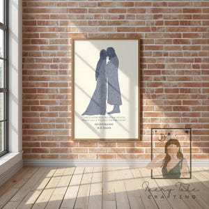 Aragorn & Arwen PNG/Digital Print